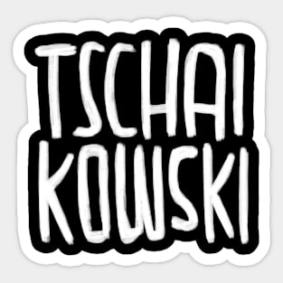 Composer Tschaikowski Sticker